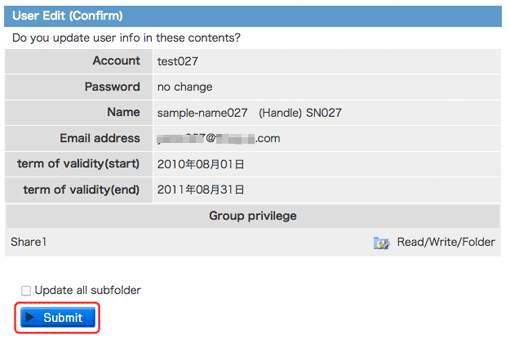 edit user:confirm