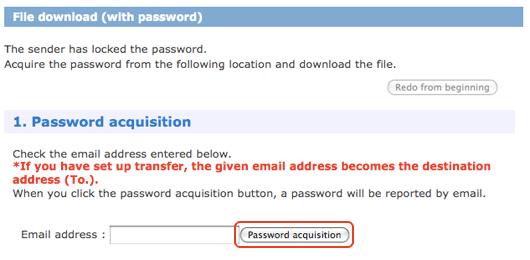get one-time passoward