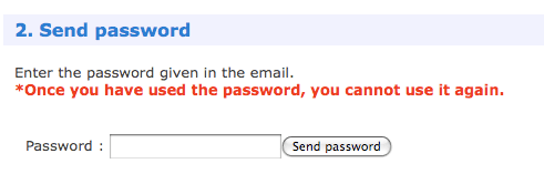 in case that the Email address is correct