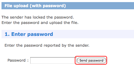 send password
