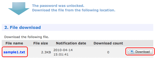 In case you enter the correct password